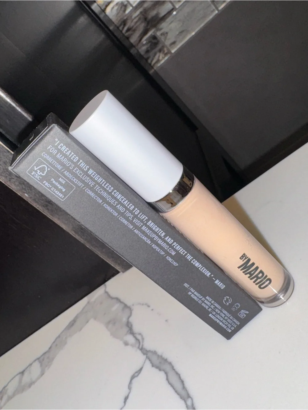MAKEUP BY MARIO SurrealSkin™ Awakening Concealer - Shade 140 Light Warm NIB